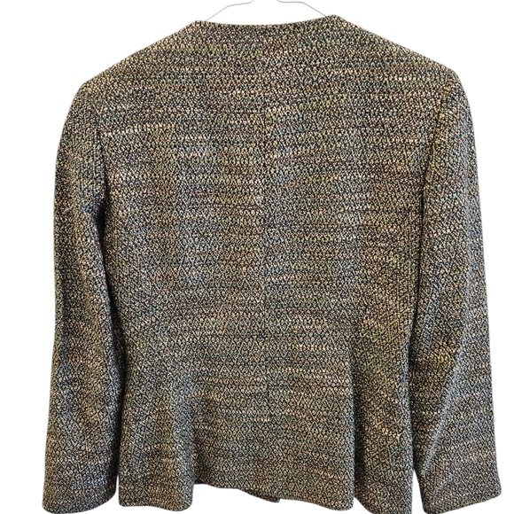 Lafayette 148 New York Wool Blend Tweed Womens Blazer - Picture 4 of 7